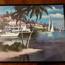 Free Sailboat Art/frame