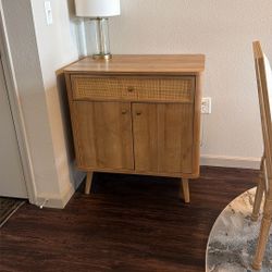 MCM Entrance Cabinet Natural Oak Color