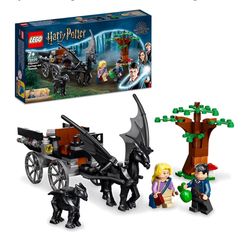 Harry Potter Lego Hogwarts Carriage and Thestrals