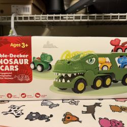 Brand new dinosaur car