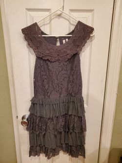 Gray Dress 