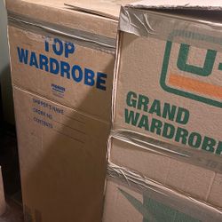 Moving Boxes Wardrobe Boxes