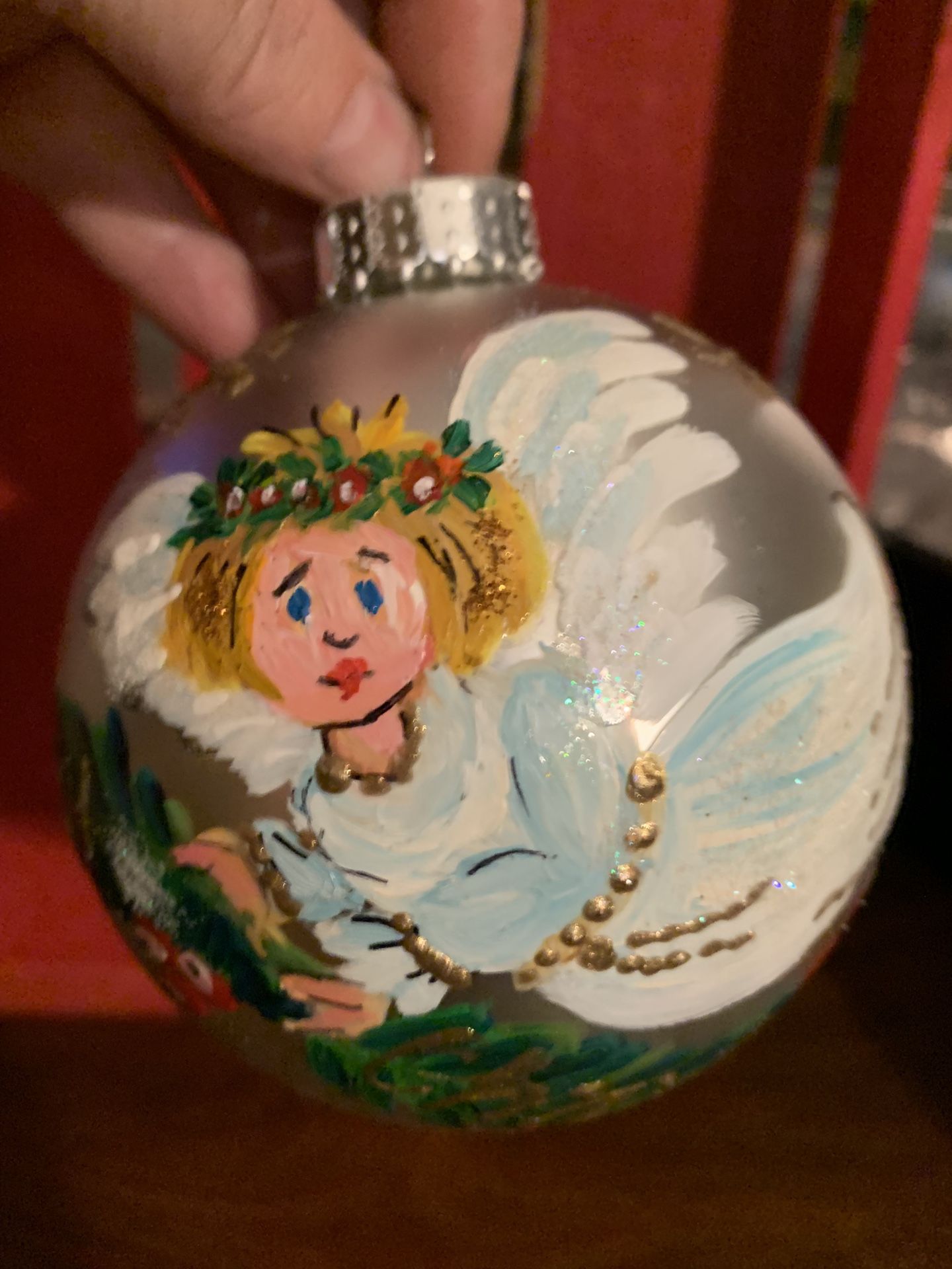 Hand Painted Christmas Ornament