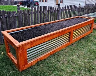 3ftx12ft Custom Raised Garden Bed