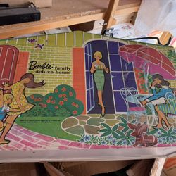 barbie family deluxe house 1958