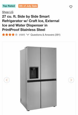 LG refrigerator
