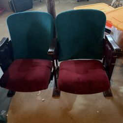 Vintage Theater Seats