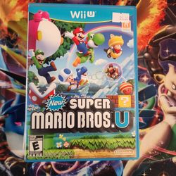 New Super Mario Bros U WIIU $20