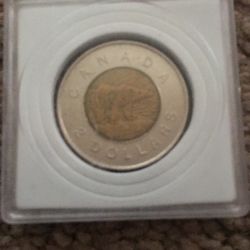 $2 Canadian Coin 
