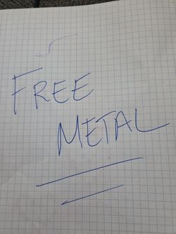 Free Metal in Whittier 90605 area.
