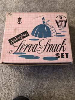 Serva Snack Set Anchorglass