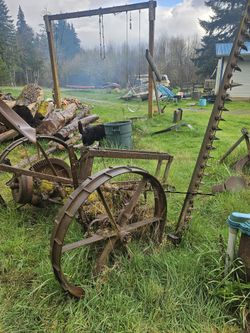 Sickle bar Mower Yard Art 