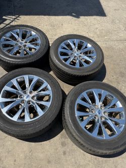 20” FORD WHEELS AND TIRES