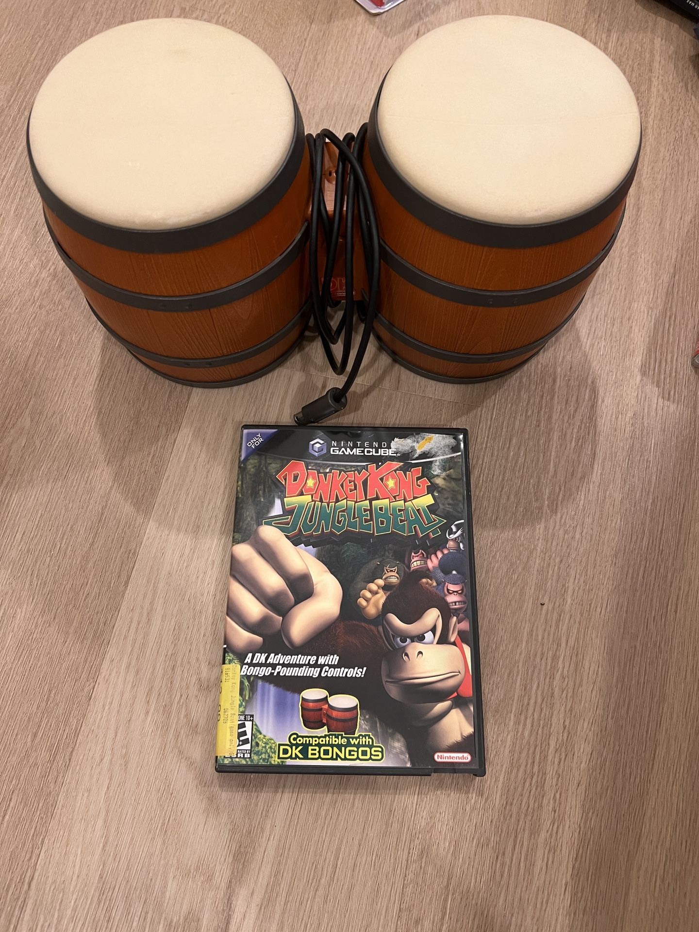 Donkey Kong Jungle Beat [Bongos] Nintendo GameCube 2005