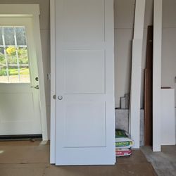 32x96" 3 Panel Craftsman Door RH Inswing