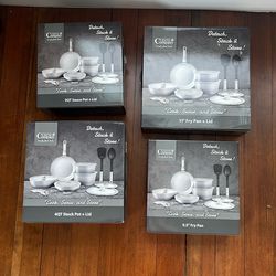 Cuisine And Company Pots And Pans - NEW IN BOX