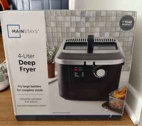 Mainstays 4-Liter Deep Fryer