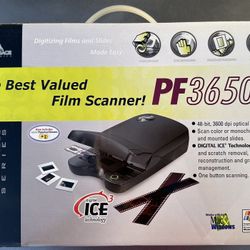 PACIFIC IMAGE-FILM / SLIDE SCANNER-BRAND NEW IN BOX.