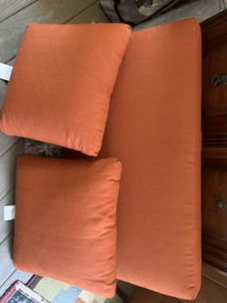 New Set Of 3 Cushion for Wicker Love Seat - Size 24 H x 40 1/2 L