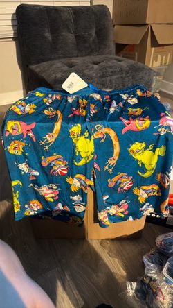 Nickelodeon Characters Print Shorts