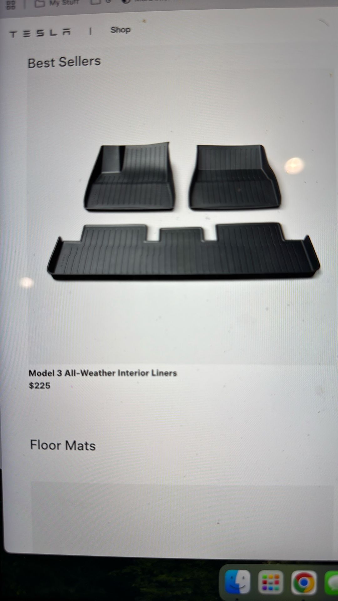 Tesla Model 3 All-weather Interior Liners
