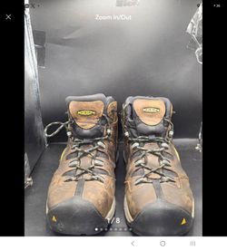 KEEN Utility Waterproof Work Boots Size 14
