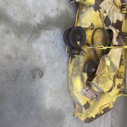 John Deere 38” Mower Deck For Parts Or Repair