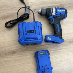 Kobalt 24V Brushless Drill Kit