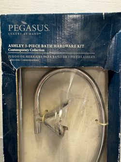Three bathroom fixture sets, $10 for all
