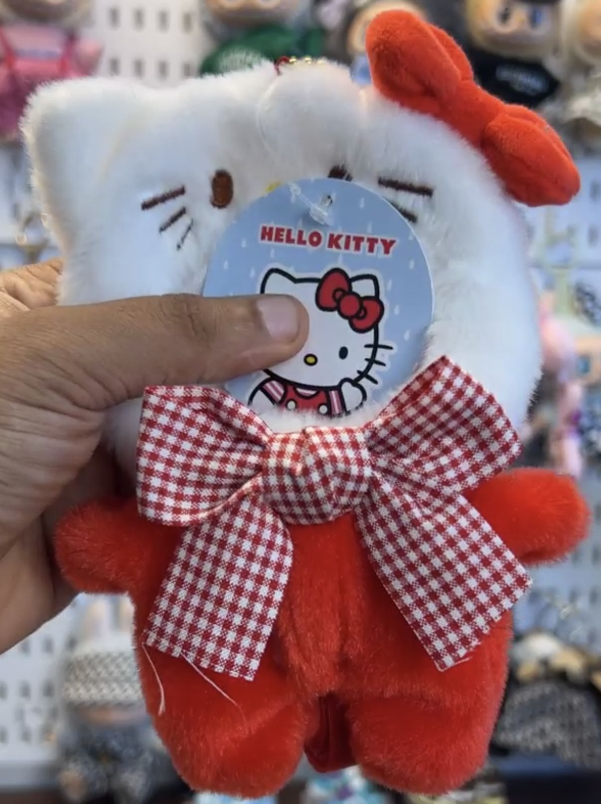 Labubu Hello Kitty With Strap