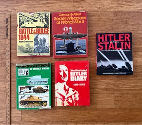 Military History Books - vintage
