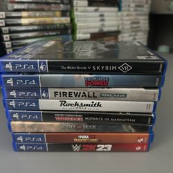 Sony PlayStation 4 Lot PS4