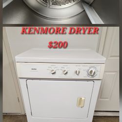 Kenmore dryer