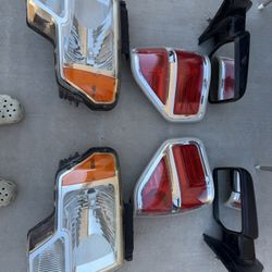 Headlights, Taillights, and Mirrors Full Set