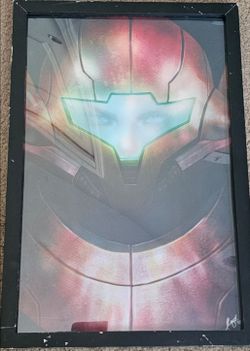 Samus Aran Framed Art Print