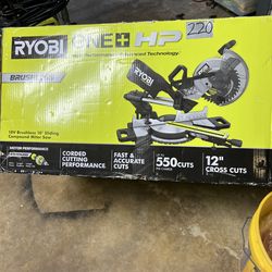 Ryobi 18v one+HP miter saw