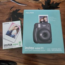 Fujifilm Instax Mini 11 Instant Camera - Charcoal Grey