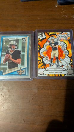 Tyler Shough /199 And Bomb Squad Donruss