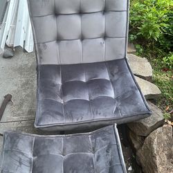Chair And Ottoman 