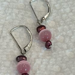 Vintage 925 Sterling Silver Earrings