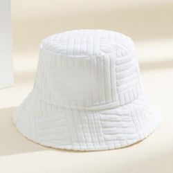 White Bucket Hat