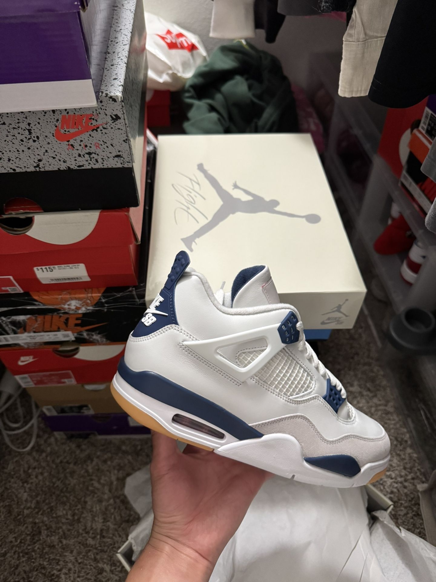 Jordan 4 Sb Navy