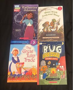 Lot of 4 Children's Early Reader Books
