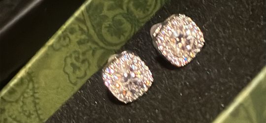 Moissanite earrings