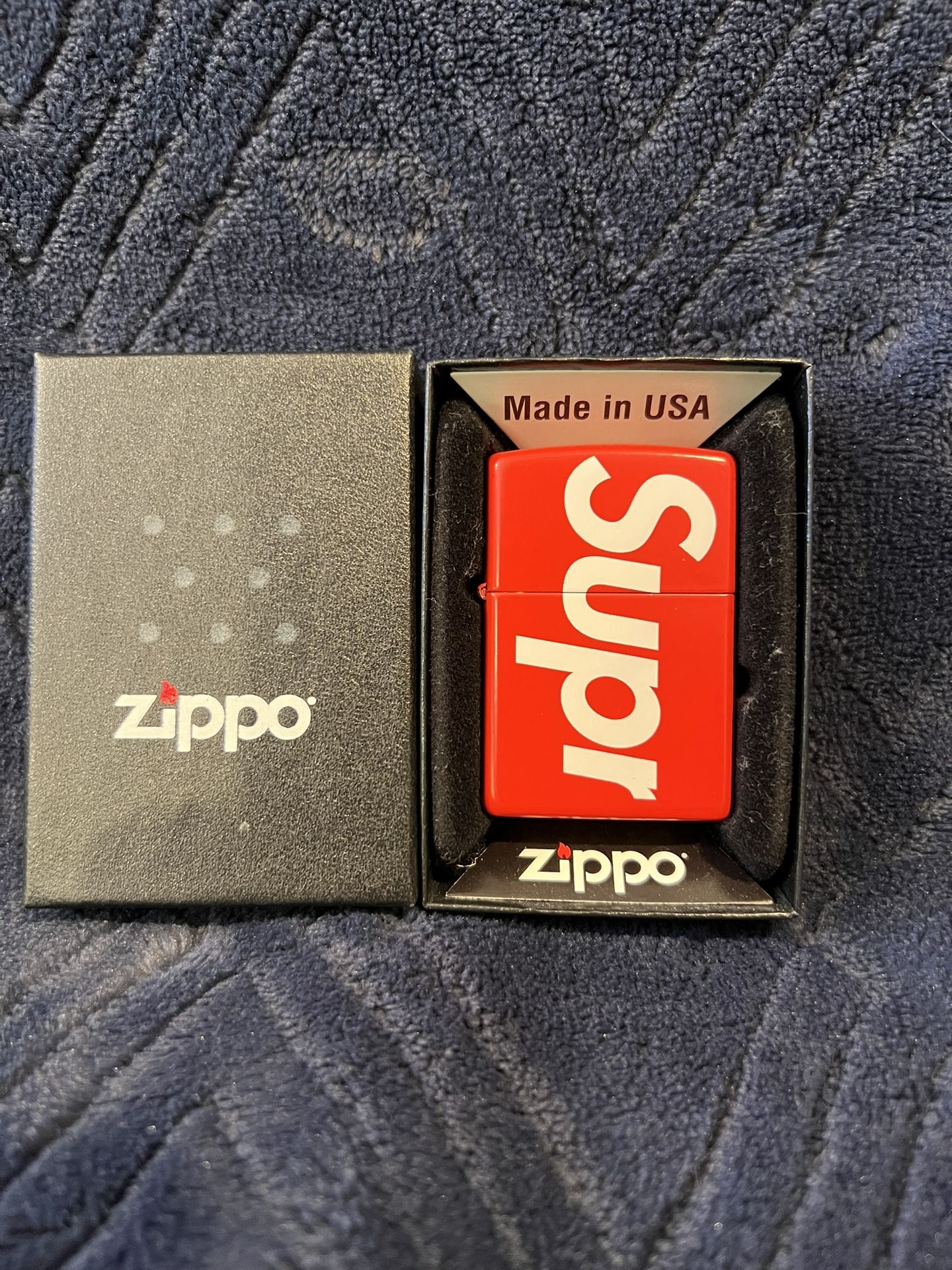 2021 Supreme Zippo Colab Lighter