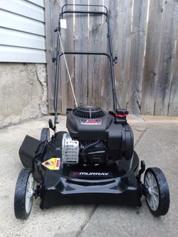 Like-New Murray 20" Inch Push Lawnmower With Briggs And Stratton Engine 