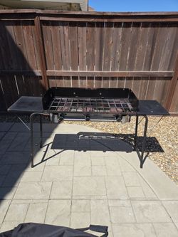 3 burner camp stove