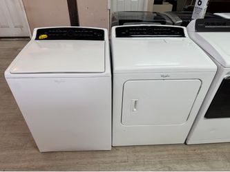 Whirlpool Washer And Dryer Set With Warranty