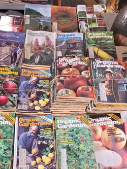 Organic gardening books