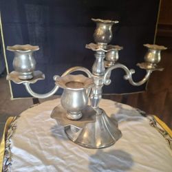 Candelabra Silver Plated Candle Holder